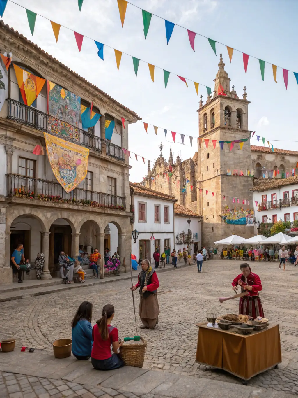 A photograph of a community event organized by LES AMIS DE L'ORGUE DE PLEAUX, such as a festival or celebration, showcasing the organization's role in promoting cultural engagement. The image should capture the spirit of community involvement.